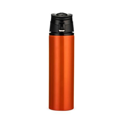 Squeeze Alumínio 650ml Laranja Personalizada