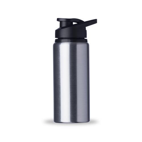 Squeeze Alumínio 600ml Prata Personalizado